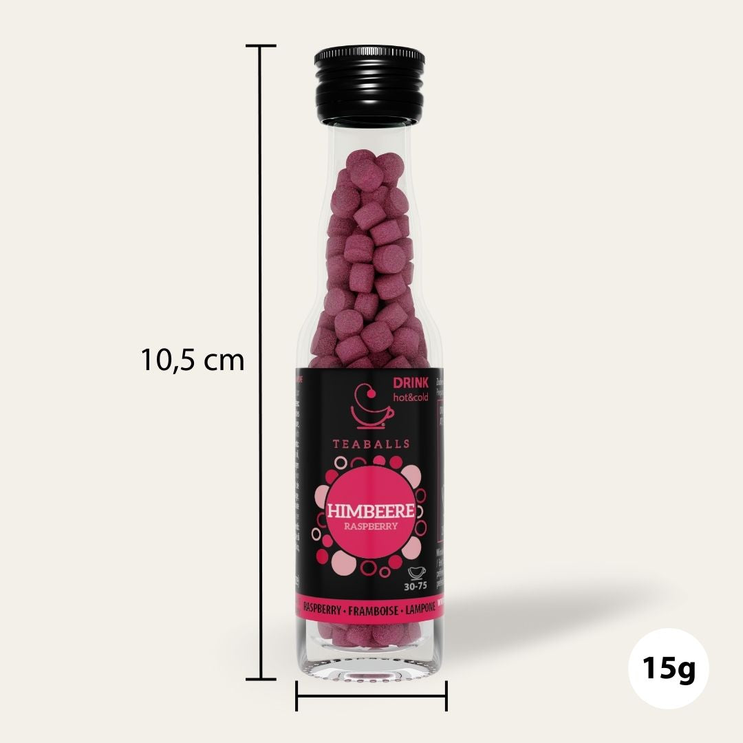 TEABALLS - 3er Set DANCE MIX – HIMBEERE, PFIRSICH, KIRSCHE