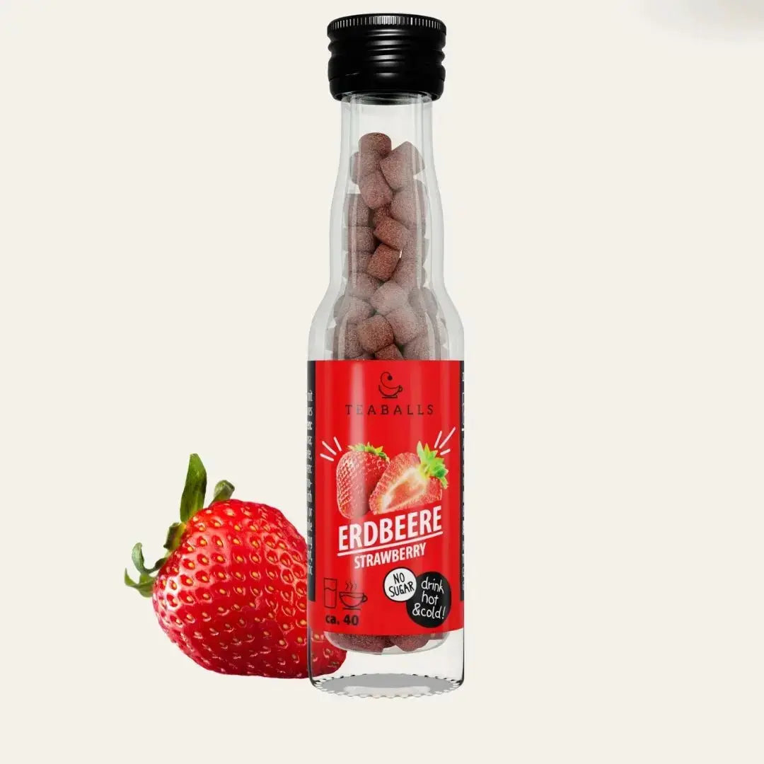 TEABALLS - 3er Set FRUIT MIX - KIRSCHE, WILDBERRY, ERDBEERE - TEABALLS GmbH