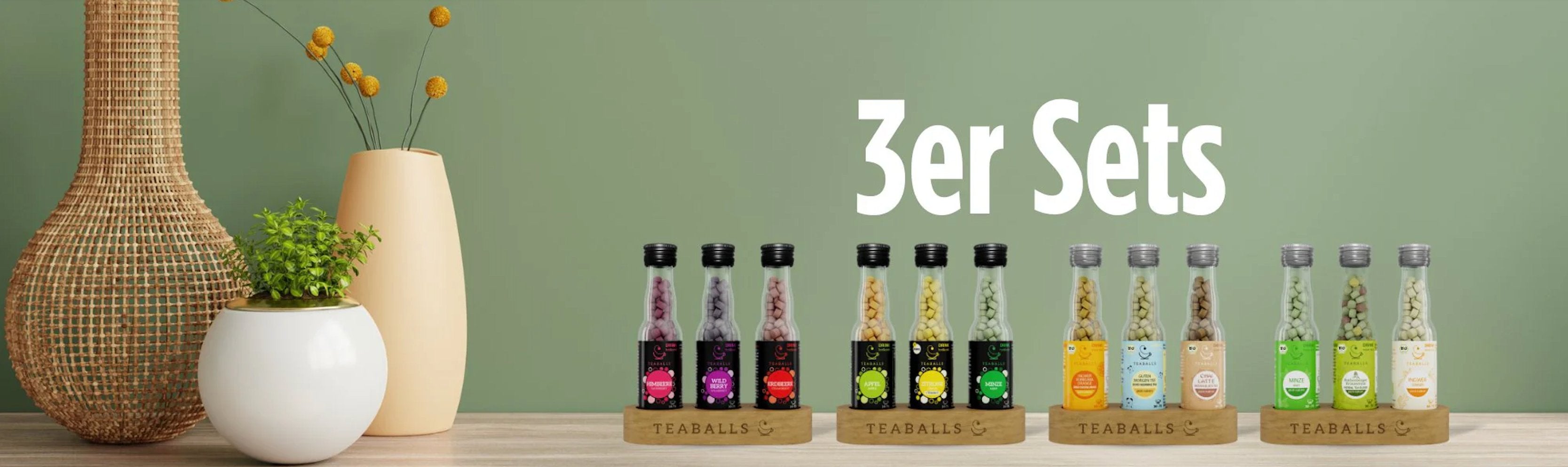 3er Sets - Teaballs