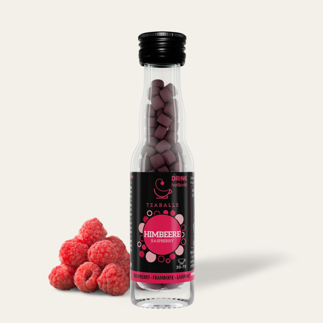 3er Set Beeren Mix I Himbeere, Wild Berry, Erdbeere - Teaballs