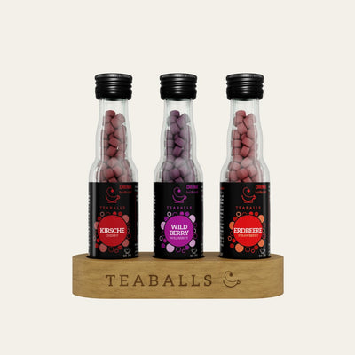 Set of 3 Fruit Mix I Strawberry, Wildberry, Cherry - Teaballs
