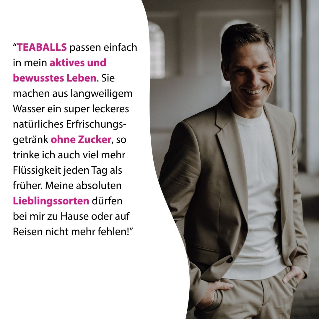 TEABALLS - 3er Set DANCE MIX – HIMBEERE, PFIRSICH, KIRSCHE