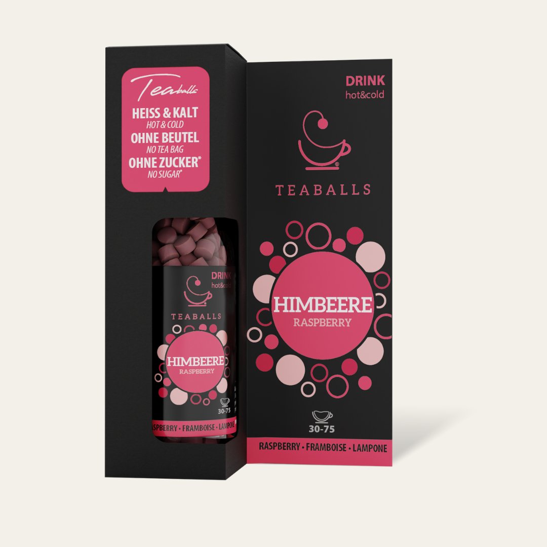 NEU! TEABALLS - Himbeere - Teaballs