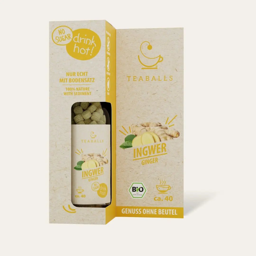 TEABALLS BIO – INGWER - TEABALLS GmbH
