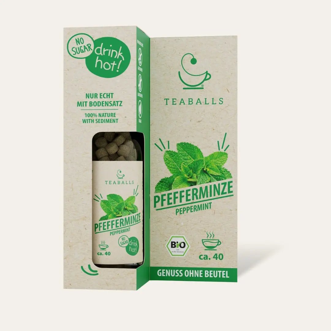 TEABALLS BIO - PFEFFERMINZE - TEABALLS GmbH