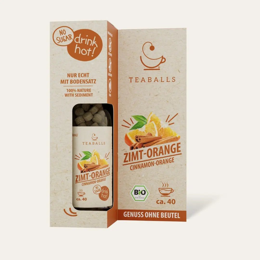 TEABALLS BIO - ZIMT ORANGE - TEABALLS GmbH