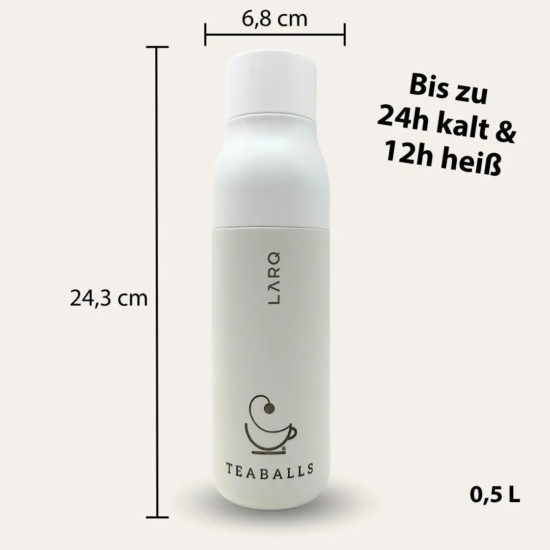 TEABALLS - LARQ Twist Top Flasche, 500ML - TEABALLS GmbH