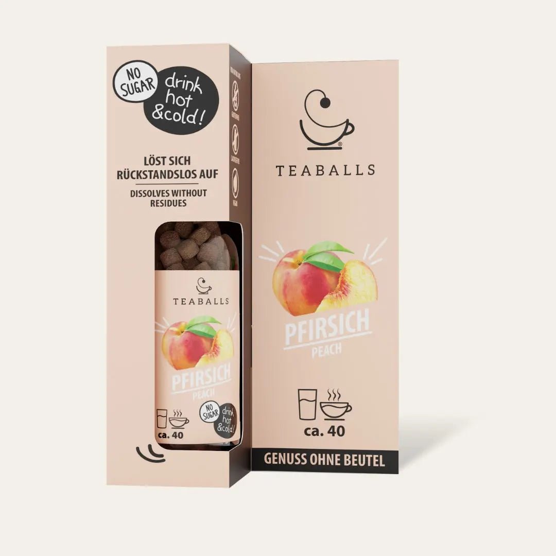 TEABALLS - PFIRSICH - TEABALLS GmbH