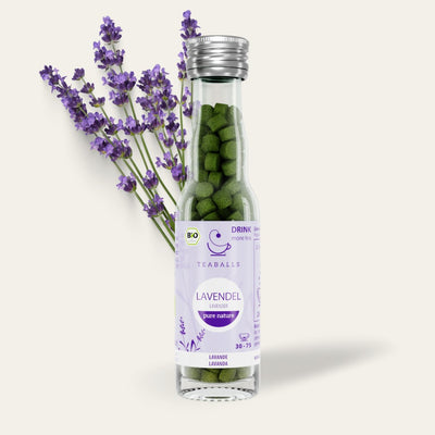 TEABALLS - lavender organic | pure nature | 30-75 cups - Teaballs